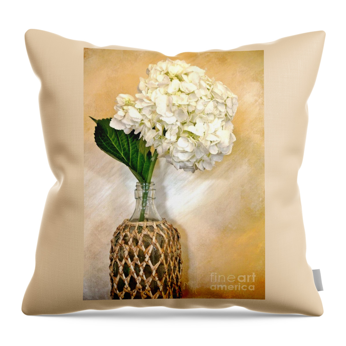 Photograph Throw Pillow featuring the photograph Roxannes Gift to Marsha by Marsha Heiken