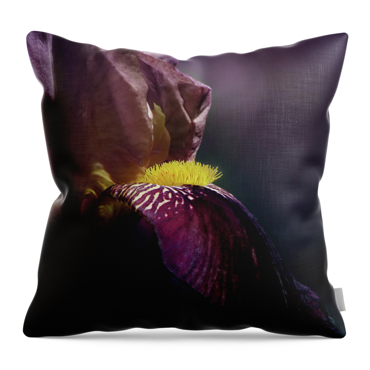 Flower Throw Pillow featuring the photograph Royal Flush by John Poon