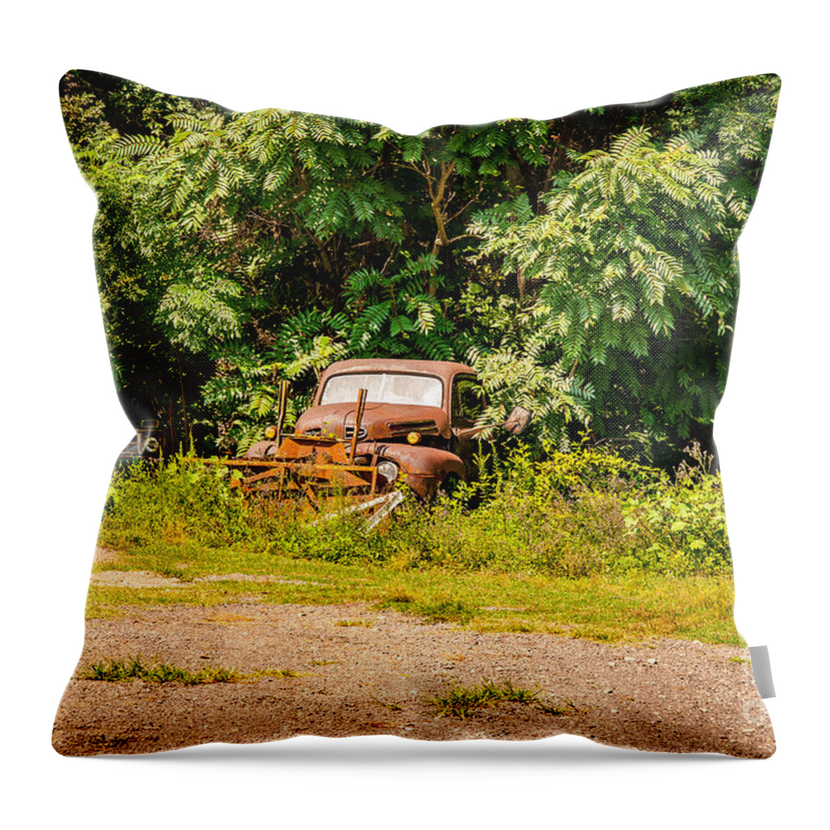 Cars Throw Pillow featuring the photograph Mountains #4 by Buddy Morrison