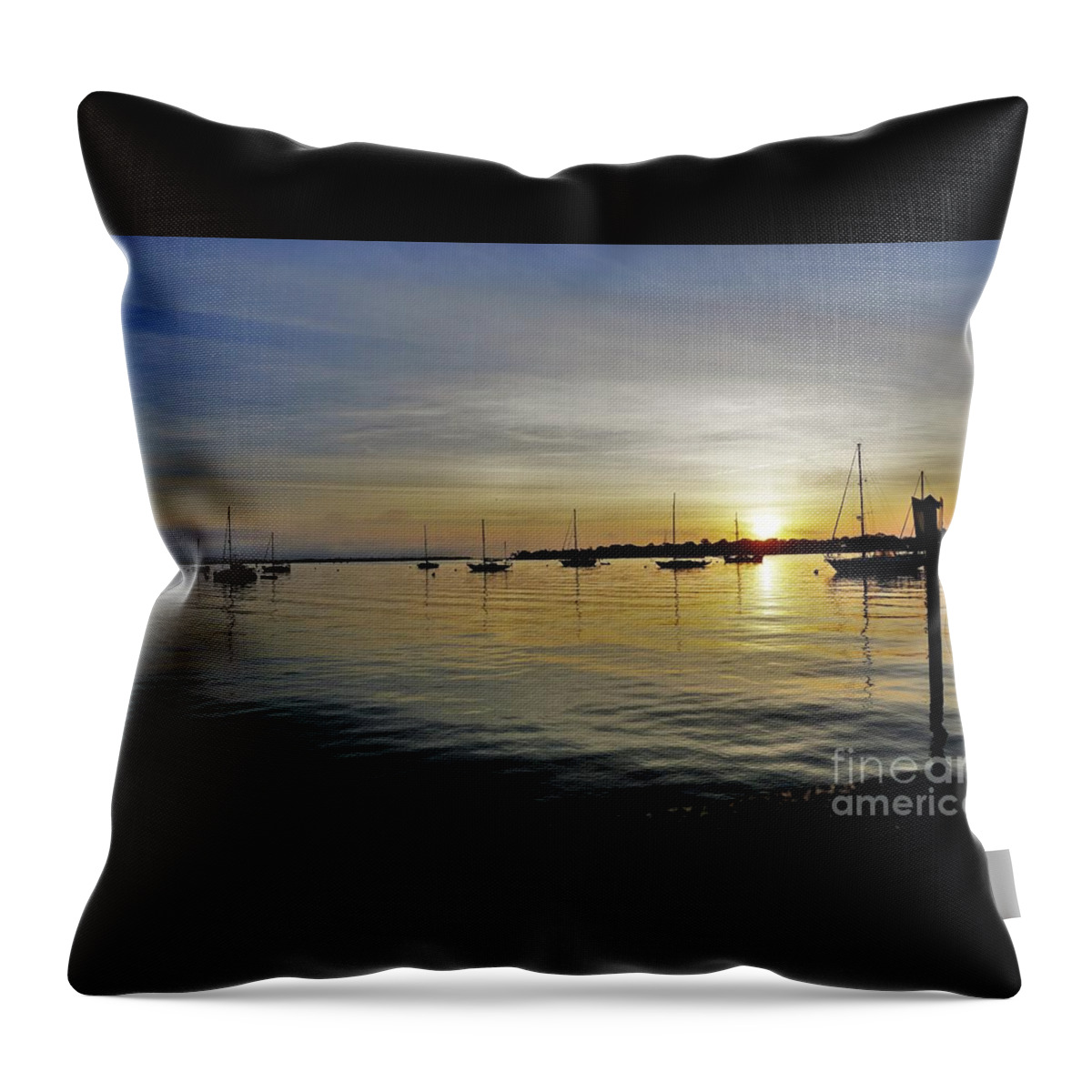 Saint Augustine Throw Pillow featuring the photograph Saint Augustine by Merle Grenz