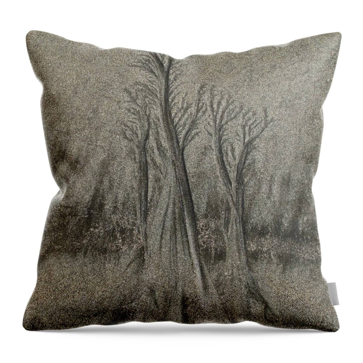 Tags Throw Pillow featuring the photograph Sand Reel by Joe Palermo