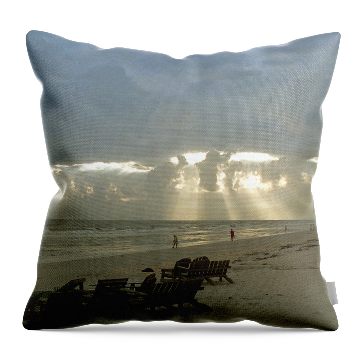 Sanibel Throw Pillow featuring the photograph Sanibel Island FL by Mark Fuller