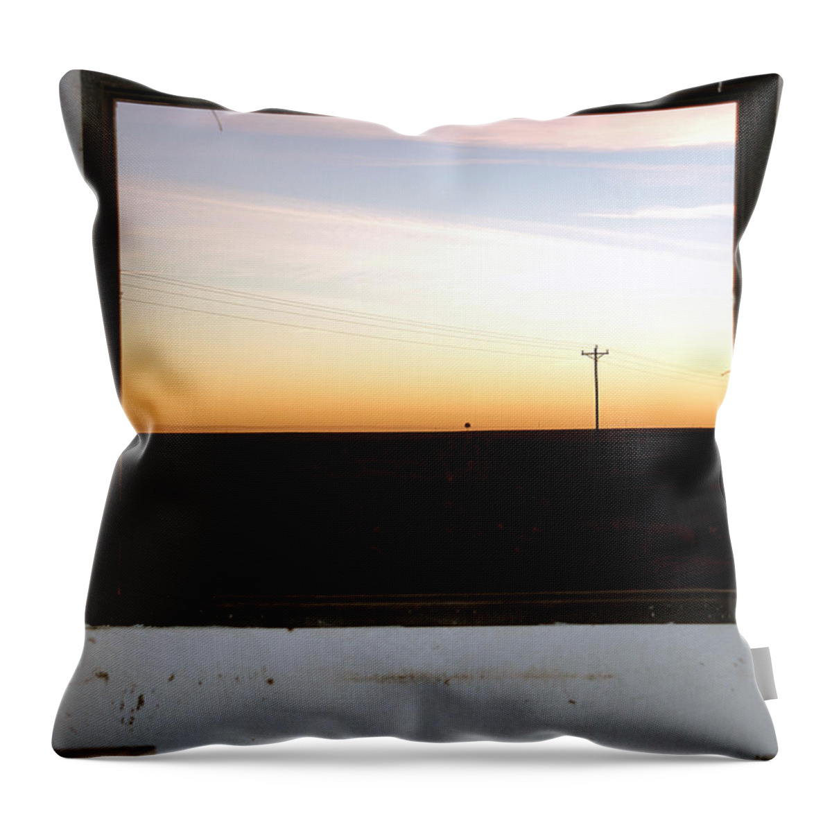 Santa Rosa Throw Pillow featuring the photograph Santa Rosa Sunset by DArcy Evans