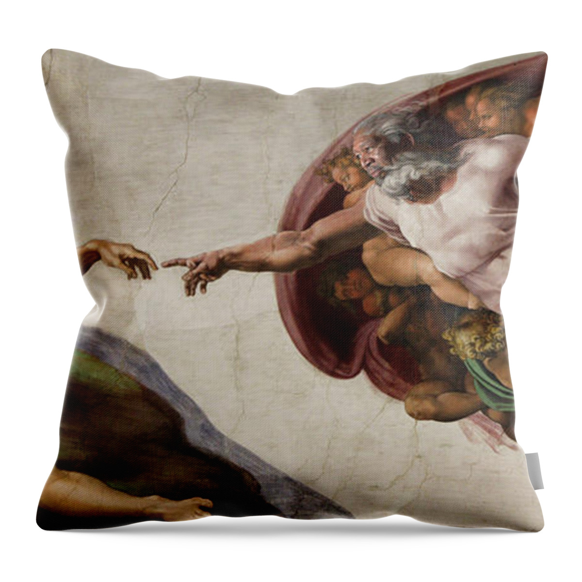 Tom Cruise Throw Pillow featuring the digital art Scientology Explained by Rick Mosher