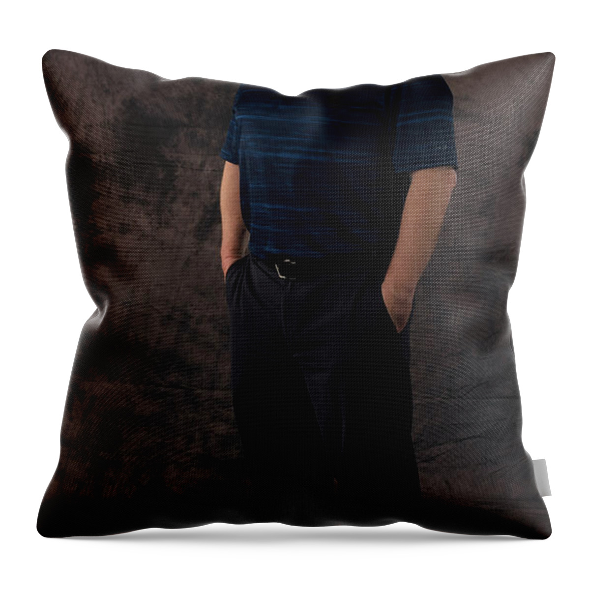 Tina Richard Throw Pillow featuring the photograph Scott by Gregory Daley MPSA