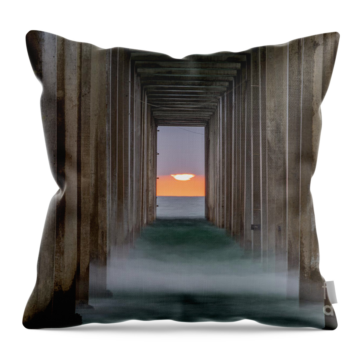 Photography Throw Pillow featuring the photograph Scripp's Henge by Daniel Knighton
