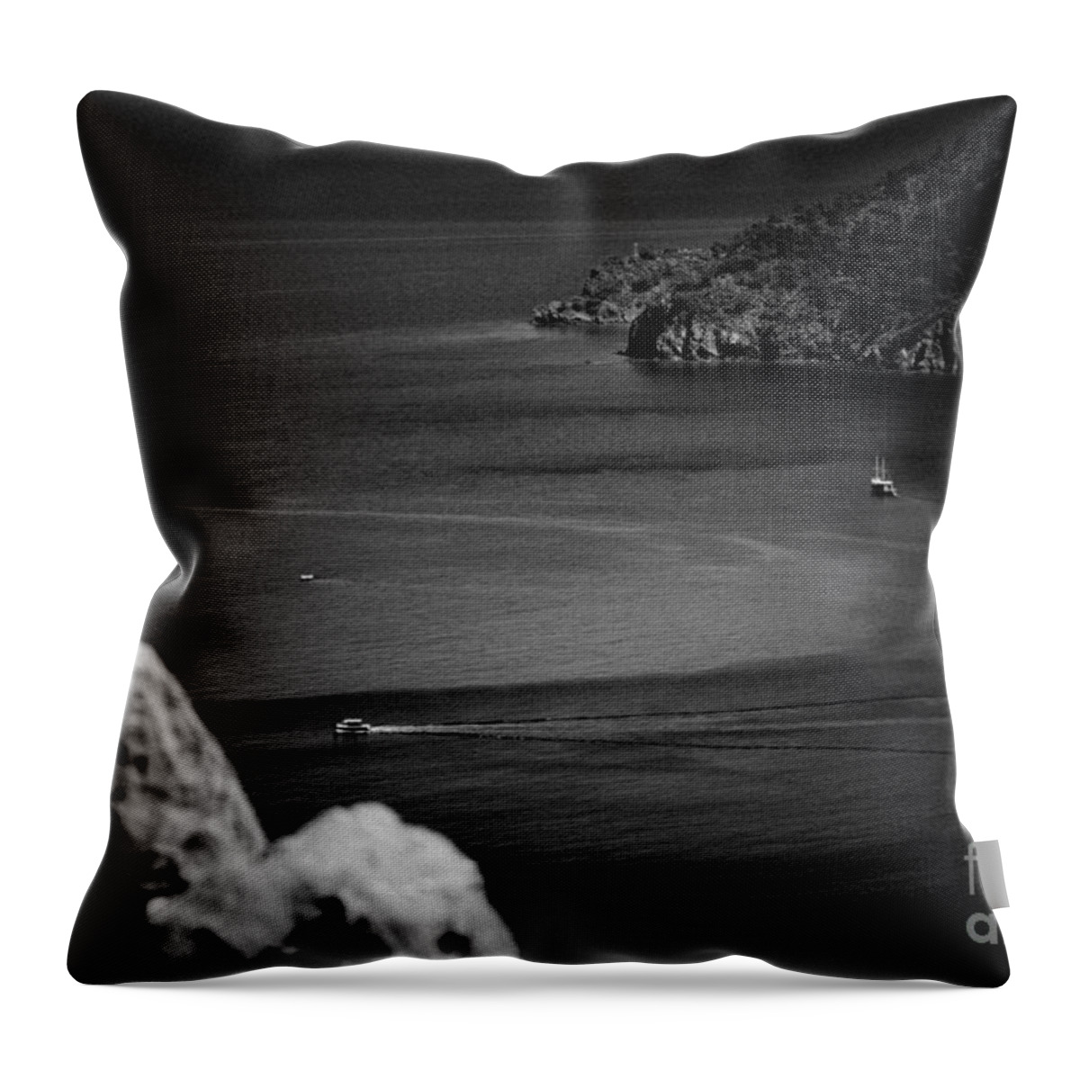 Water Throw Pillow featuring the photograph Seascape Turkey Artmif by Raimond Klavins