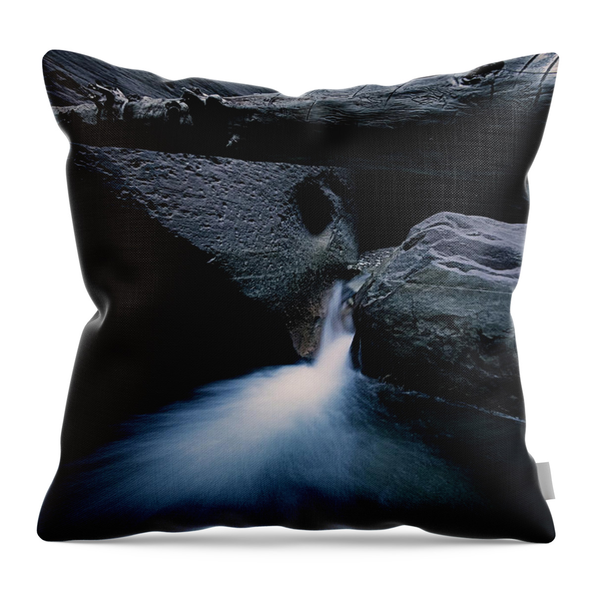 Amazing Throw Pillow featuring the photograph Secret Stream by Edgars Erglis