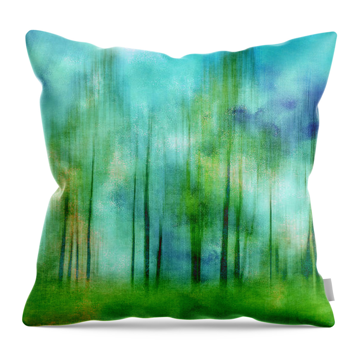 Turquoise Blue Throw Pillow featuring the photograph Sense of Summer by Randi Grace Nilsberg