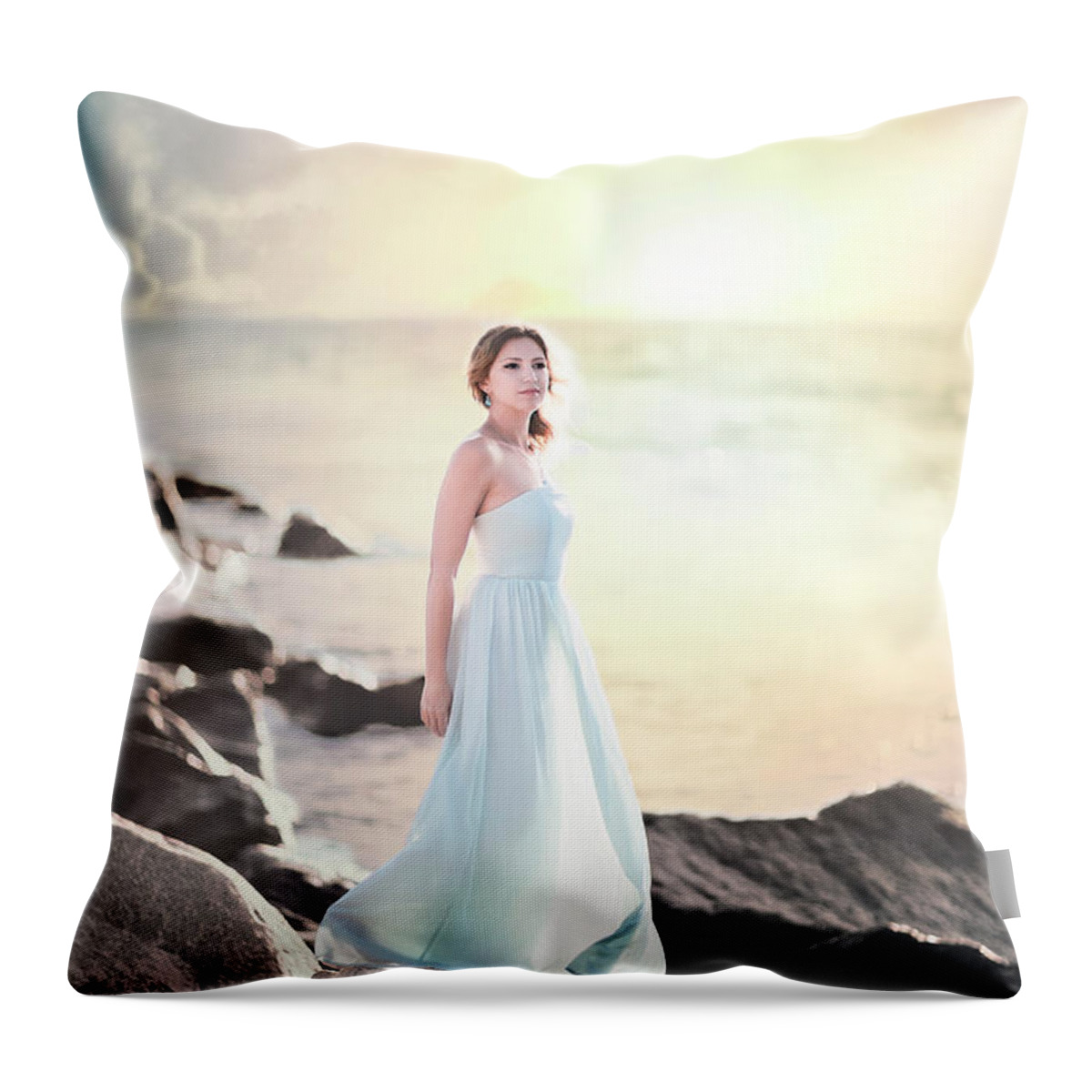 Kremsdorf Throw Pillow featuring the photograph Serenade Of Dreams by Evelina Kremsdorf