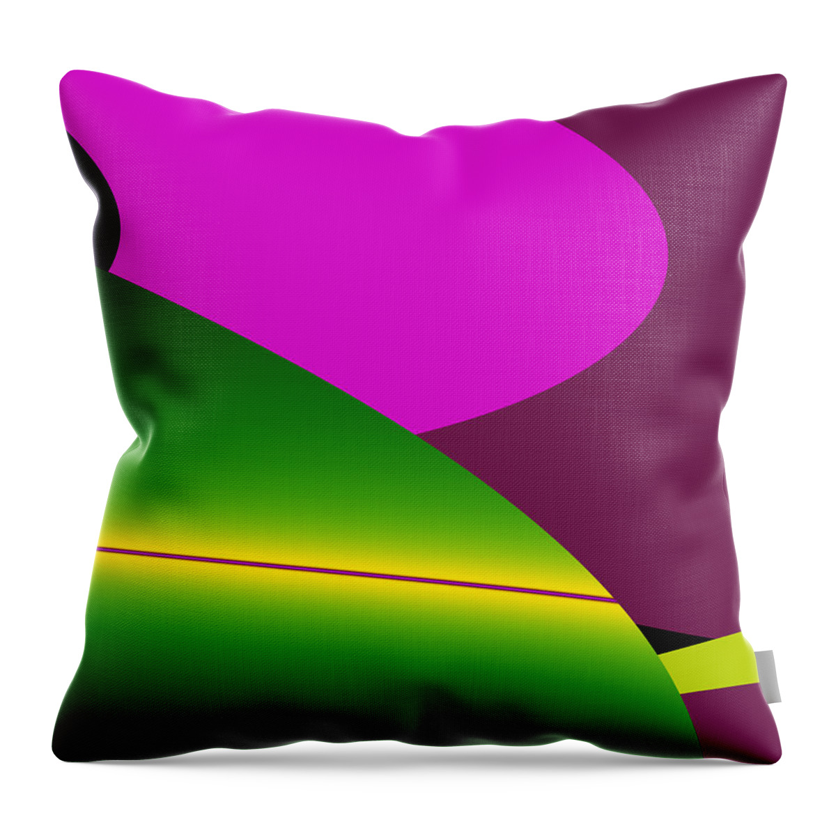 Art Throw Pillow featuring the digital art Settin' Me Up by Jeff Iverson
