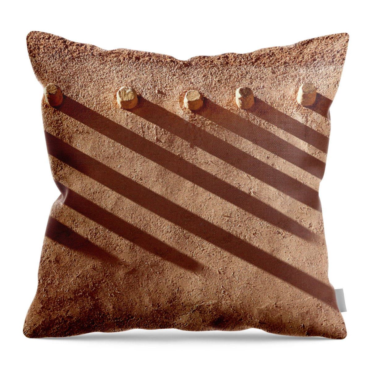 Shadow Throw Pillow featuring the photograph Shadow Beams by Nicholas Blackwell
