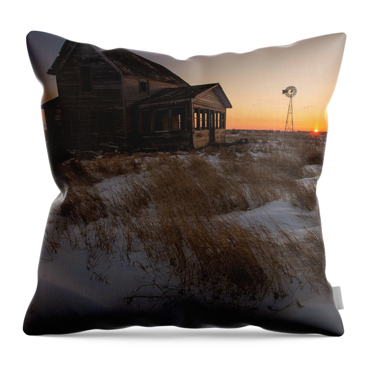 Esmond Throw Pillow featuring the photograph Shadow on the Sun by Aaron J Groen