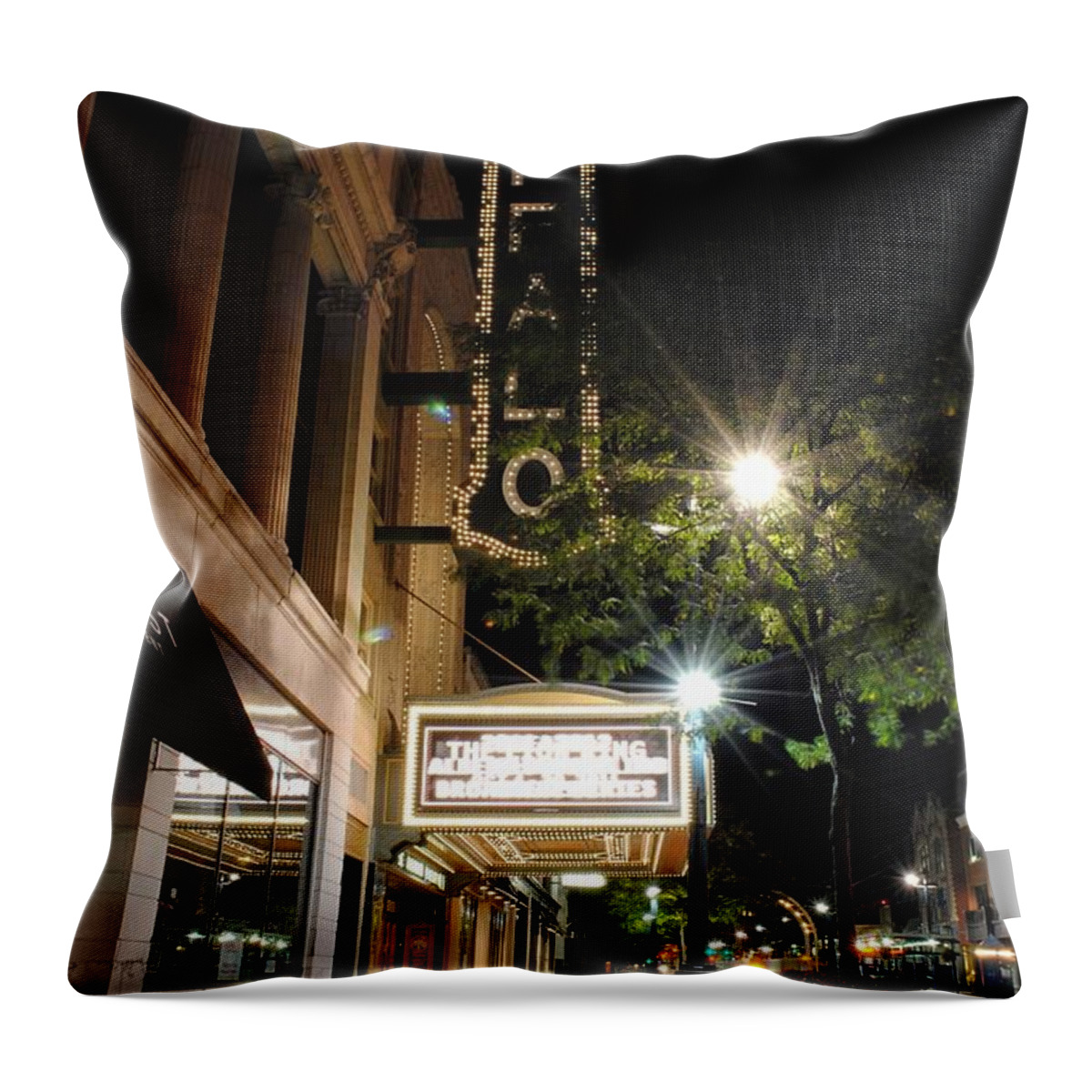  Throw Pillow featuring the photograph Sheas by Michael Frank Jr