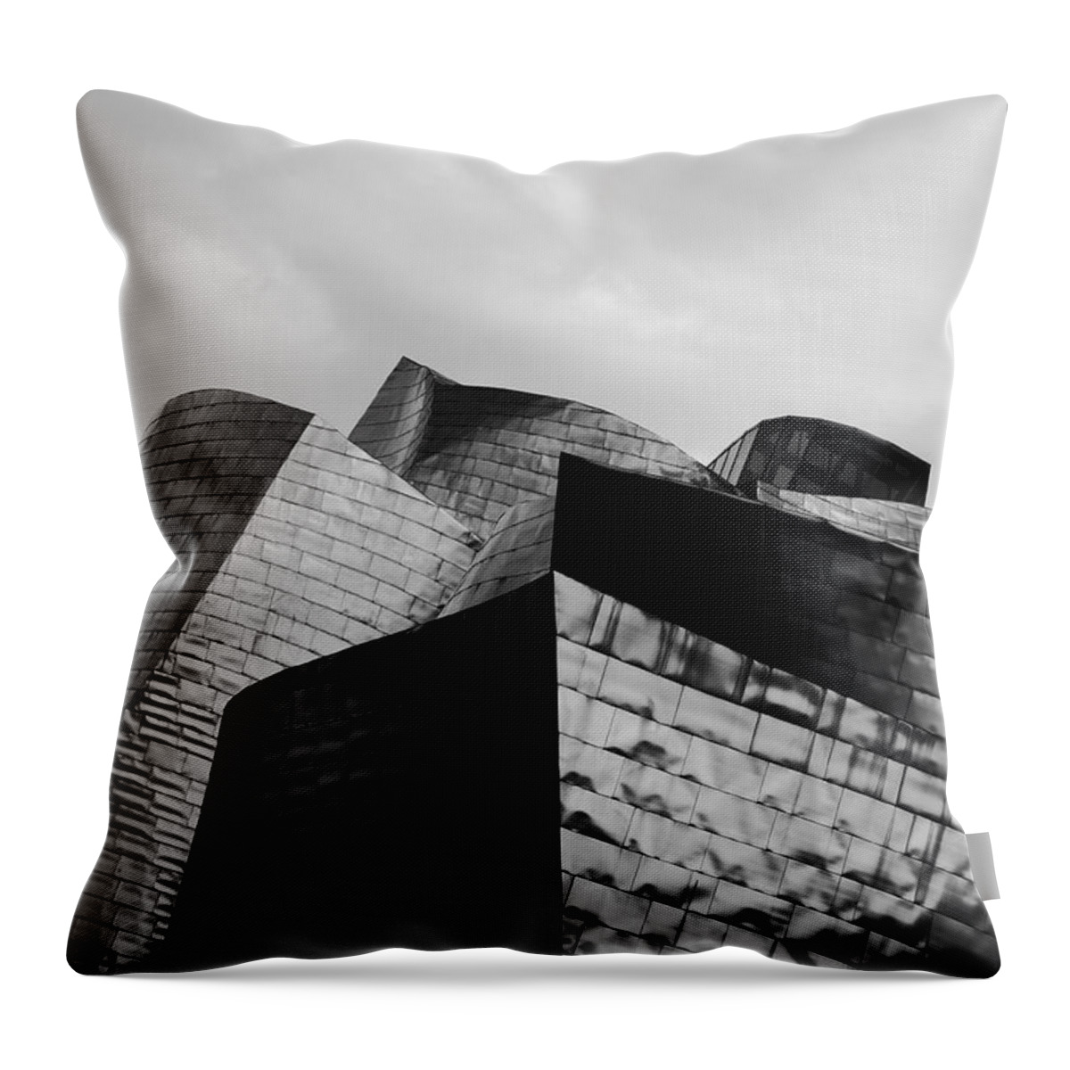 Ship Throw Pillow featuring the photograph Ships on sea by Emme Pons