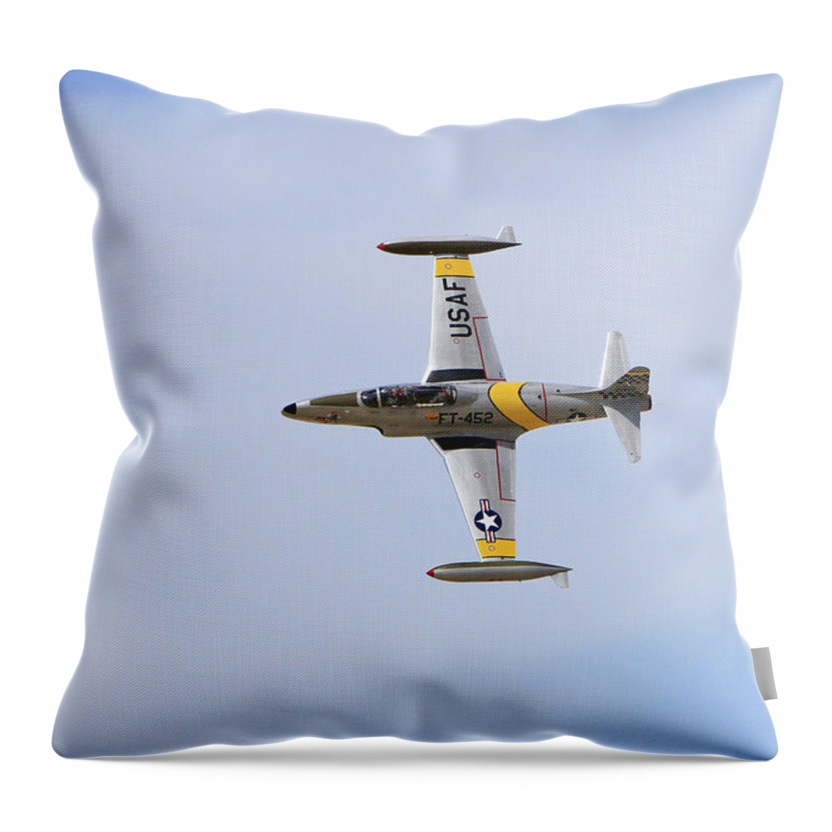 T-33 Throw Pillow featuring the photograph Shooting Star by Shoal Hollingsworth