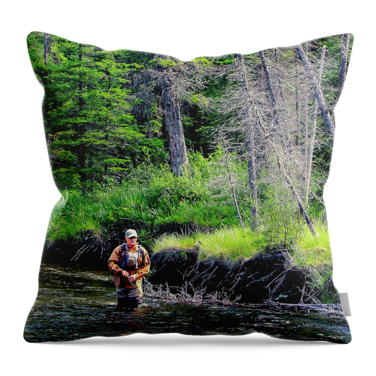 Shunda Throw Pillow featuring the photograph Shunda Creek by Phil And Karen Rispin