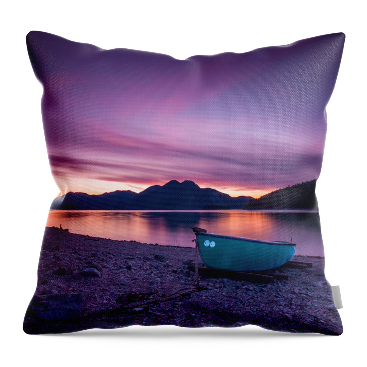 Nature Throw Pillow featuring the photograph Silence by Christoph Meyer