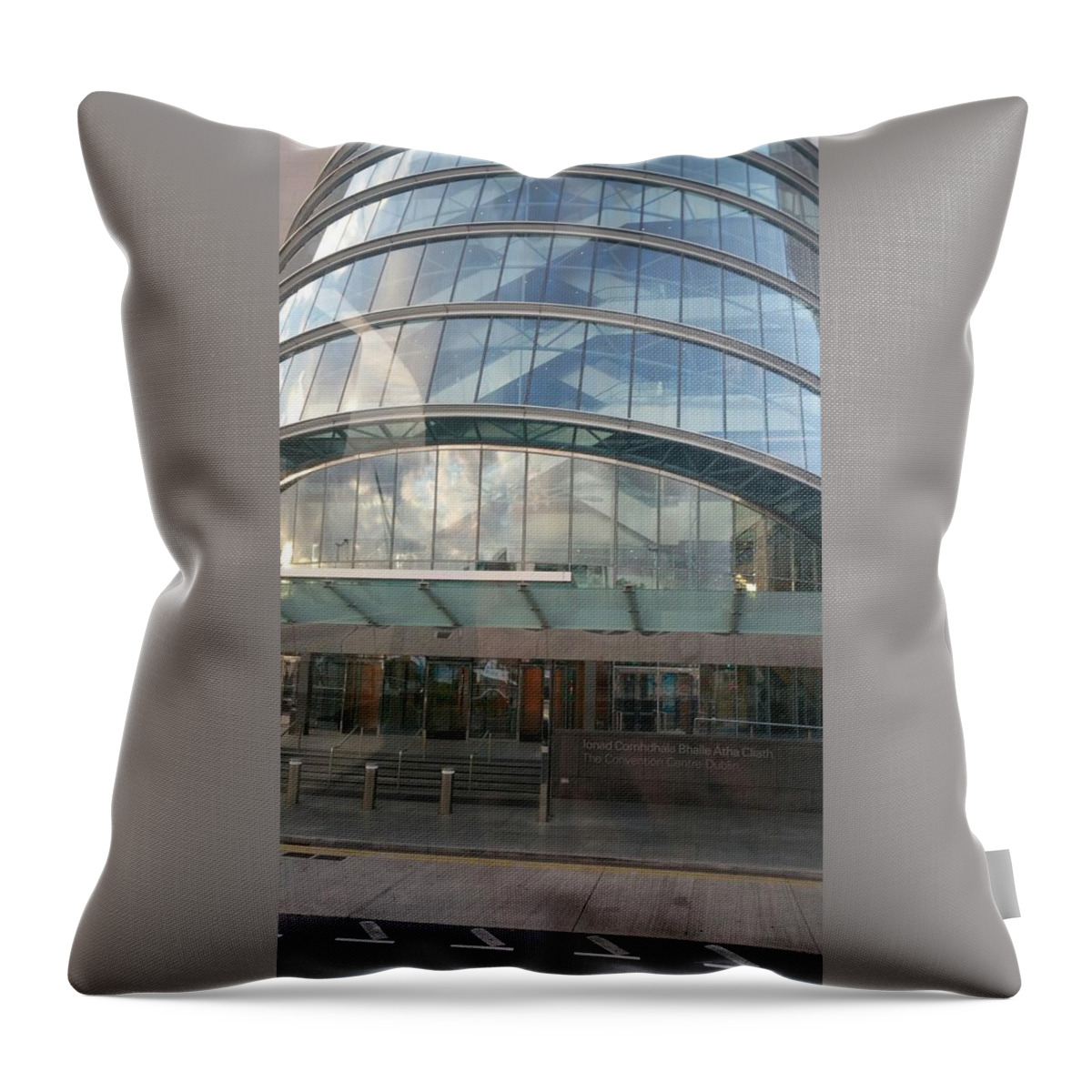 Skyscraper Towered Architecture Towering Skyward Throw Pillow featuring the photograph Skyscraper 2 by Zachary Lowery