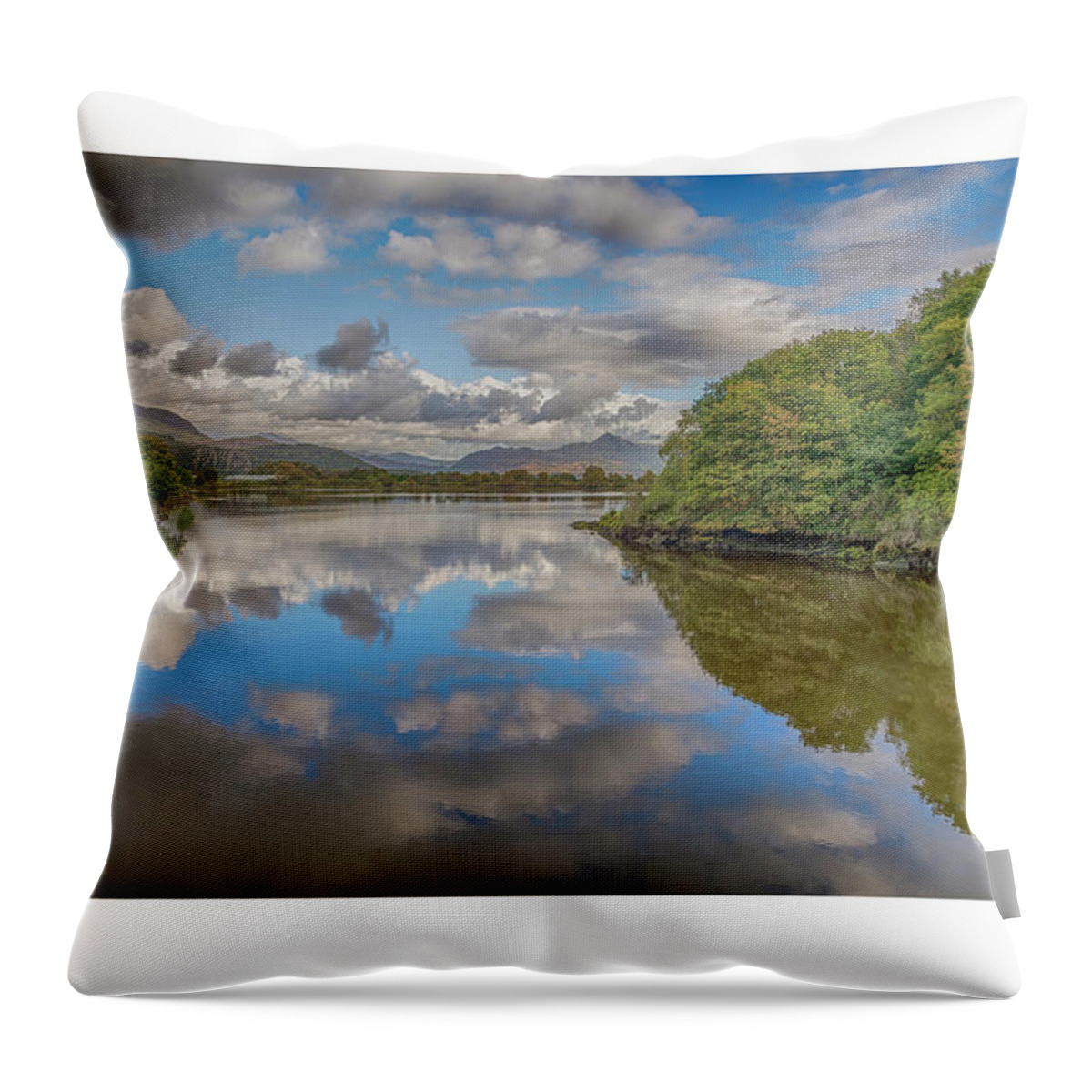 Wales Throw Pillow featuring the photograph Snowdonia by R Thomas Berner
