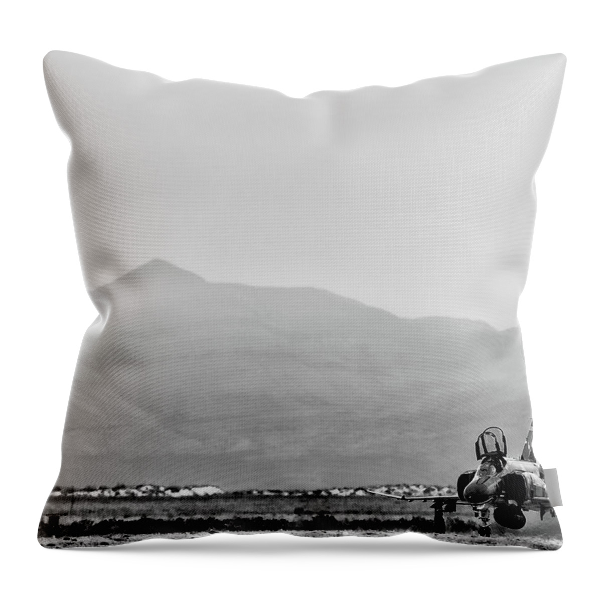 Alamagordo Throw Pillow featuring the photograph So Long and Pharewell by Jay Beckman