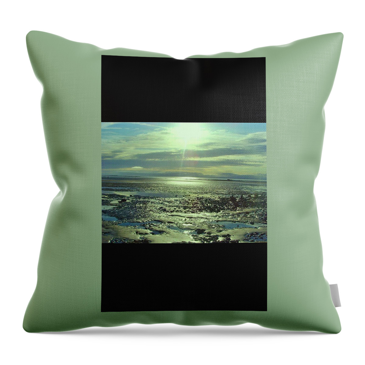 Landscape Throw Pillow featuring the photograph Southerness by Katie Reed