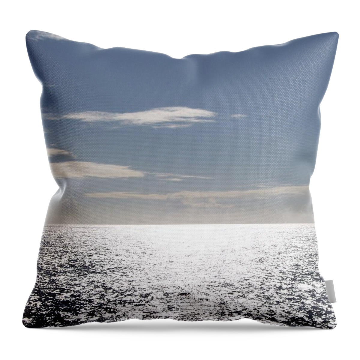 Ocean Throw Pillow featuring the photograph Sparkling Ocean by Michelle Miron-Rebbe