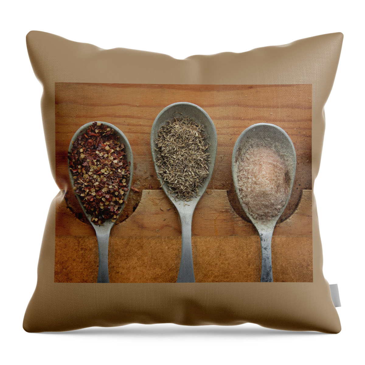 Spice Throw Pillow featuring the photograph Spicy by Mitch Spence