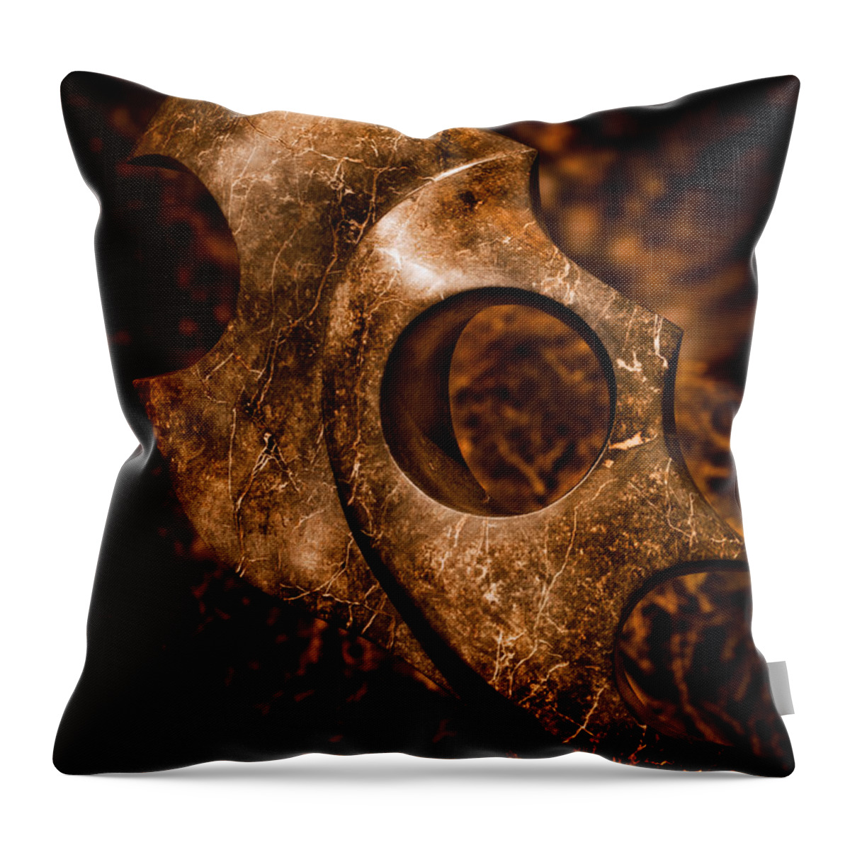 Art Throw Pillow featuring the photograph Spirits From Within by Venetta Archer
