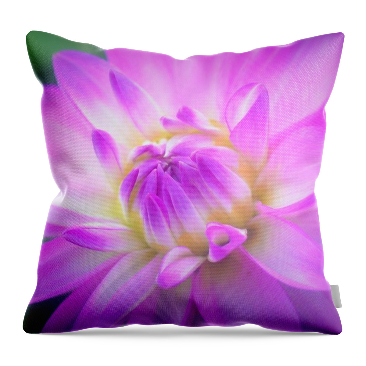 Purple Throw Pillow featuring the digital art Splendor by Danecha Osborne