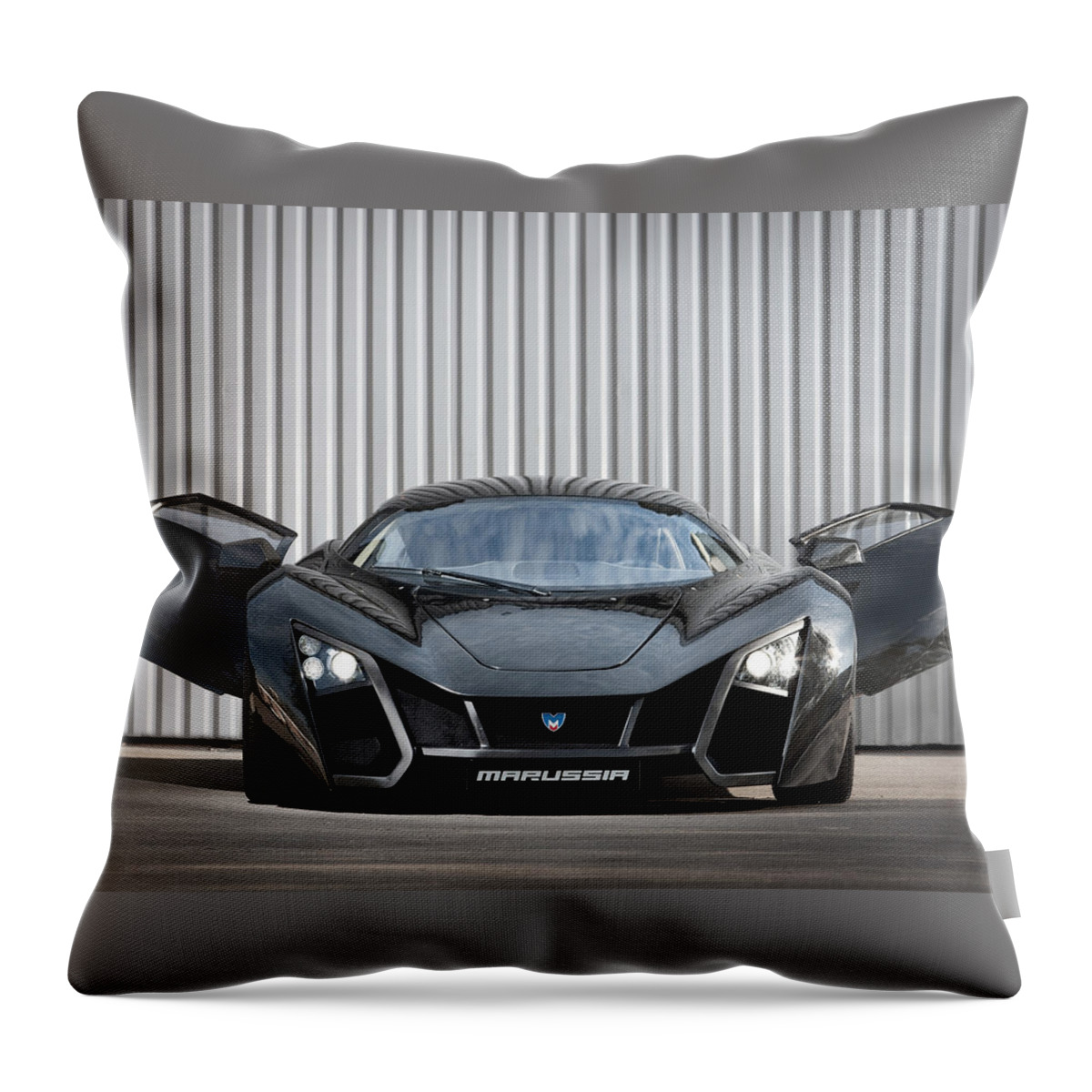 Sports Car Throw Pillow featuring the photograph Sports Car by Jackie Russo