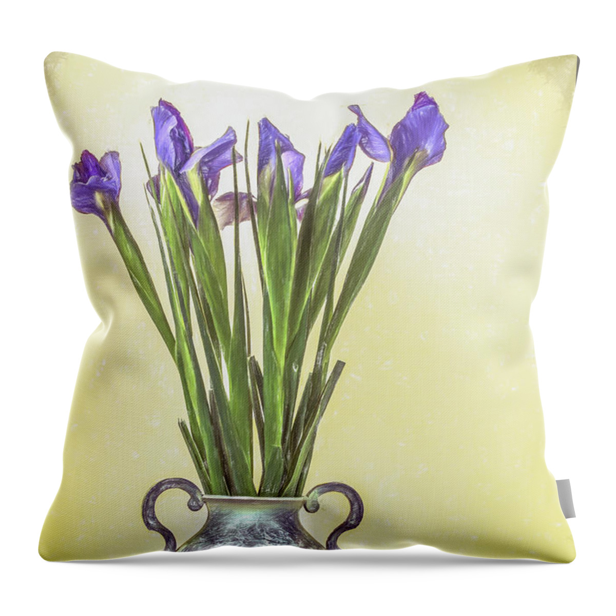 Impressionism Throw Pillow featuring the photograph Spring Bouquet by Jennifer Grossnickle