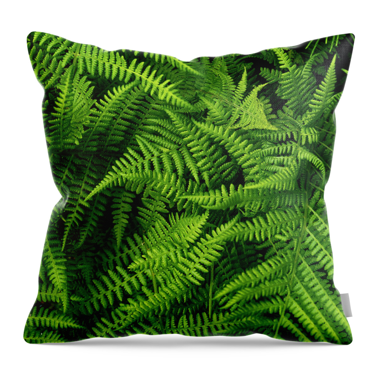 Nature Throw Pillow featuring the photograph Spring Salad by Gene Garnace