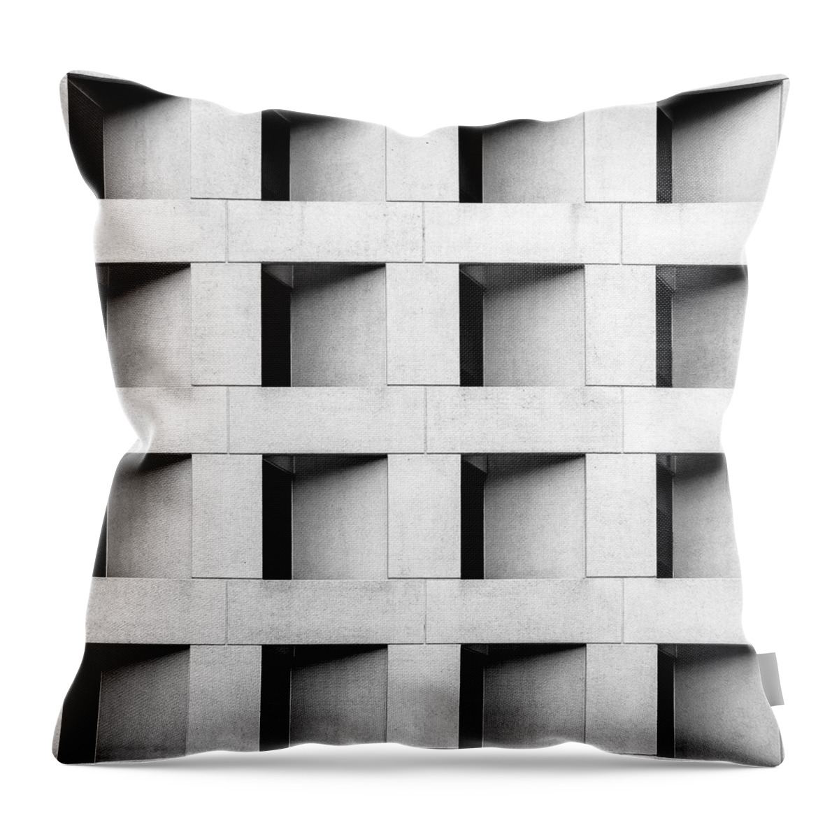 Architecture Throw Pillow featuring the photograph St. Mary's Squares by Todd Klassy