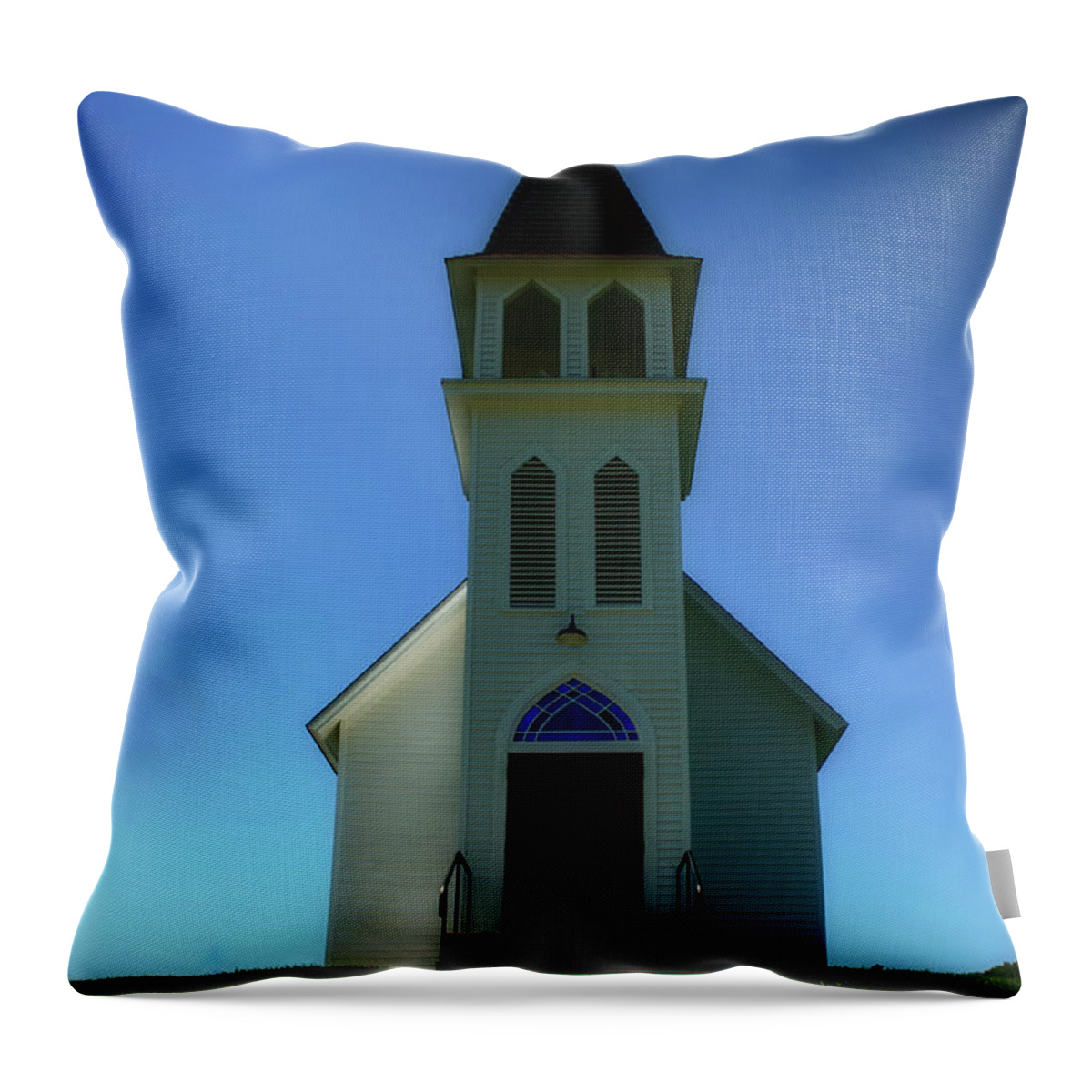 Church Throw Pillow featuring the photograph St. Peter's Church 2 by Joseph Hollingsworth