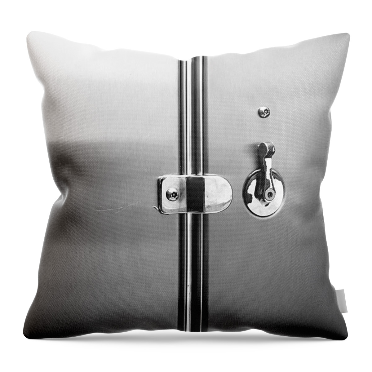 Richard Reeve Throw Pillow featuring the photograph Stall by Richard Reeve