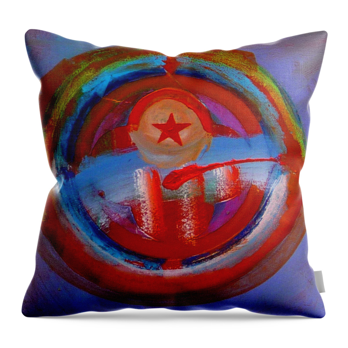 Love Throw Pillow featuring the painting Star Of The Sea by Charles Stuart