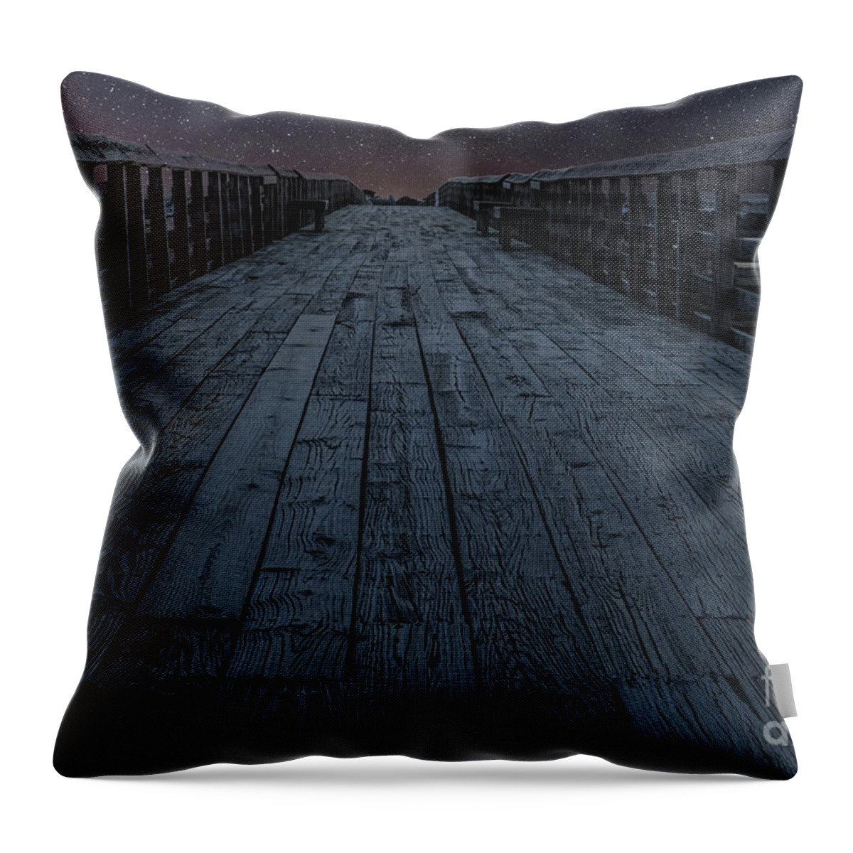 Starry Night Throw Pillow featuring the photograph Starry Night by Dale Powell