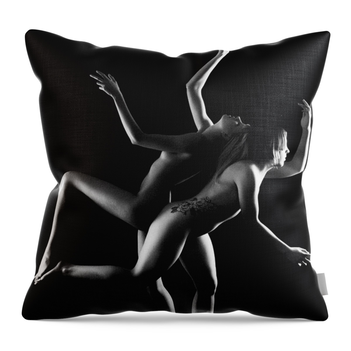 Artistic Throw Pillow featuring the photograph Static Energy by Robert WK Clark
