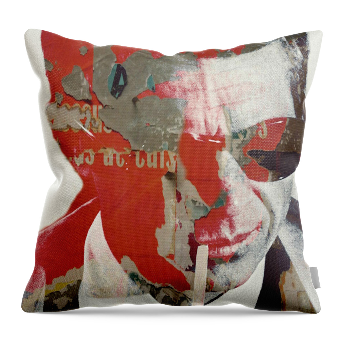 Steve Mcqueen Throw Pillow featuring the digital art Steve McQueen by Paul Lovering