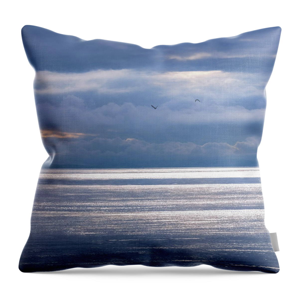 Storm Supremacy Throw Pillow featuring the photograph Storm Supremacy by Jordan Blackstone