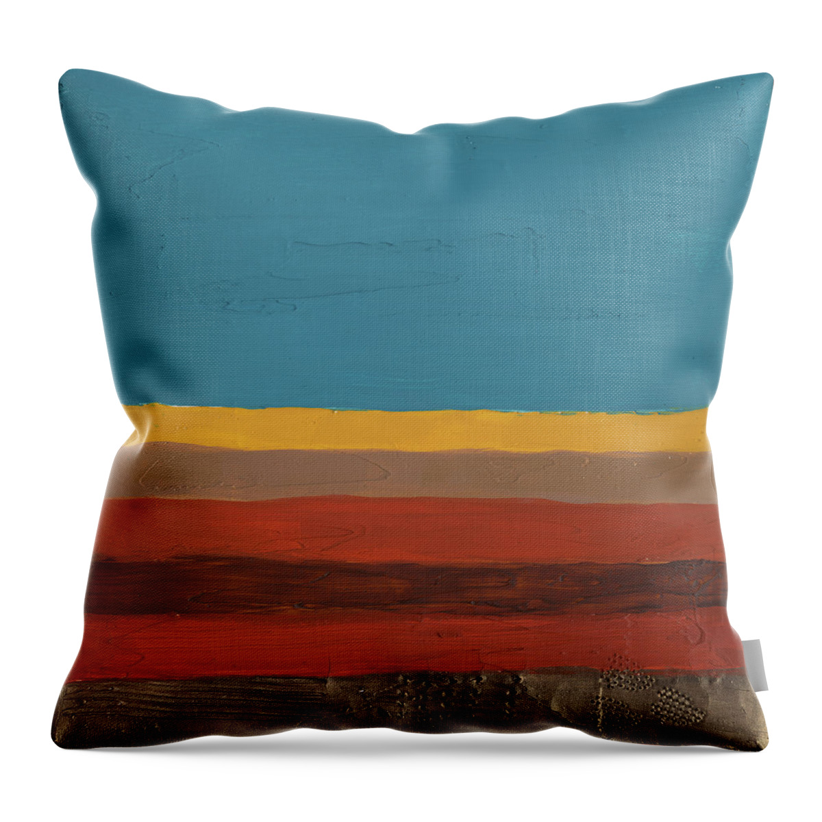 Peace Throw Pillow featuring the painting Stranquility by Phil Strang
