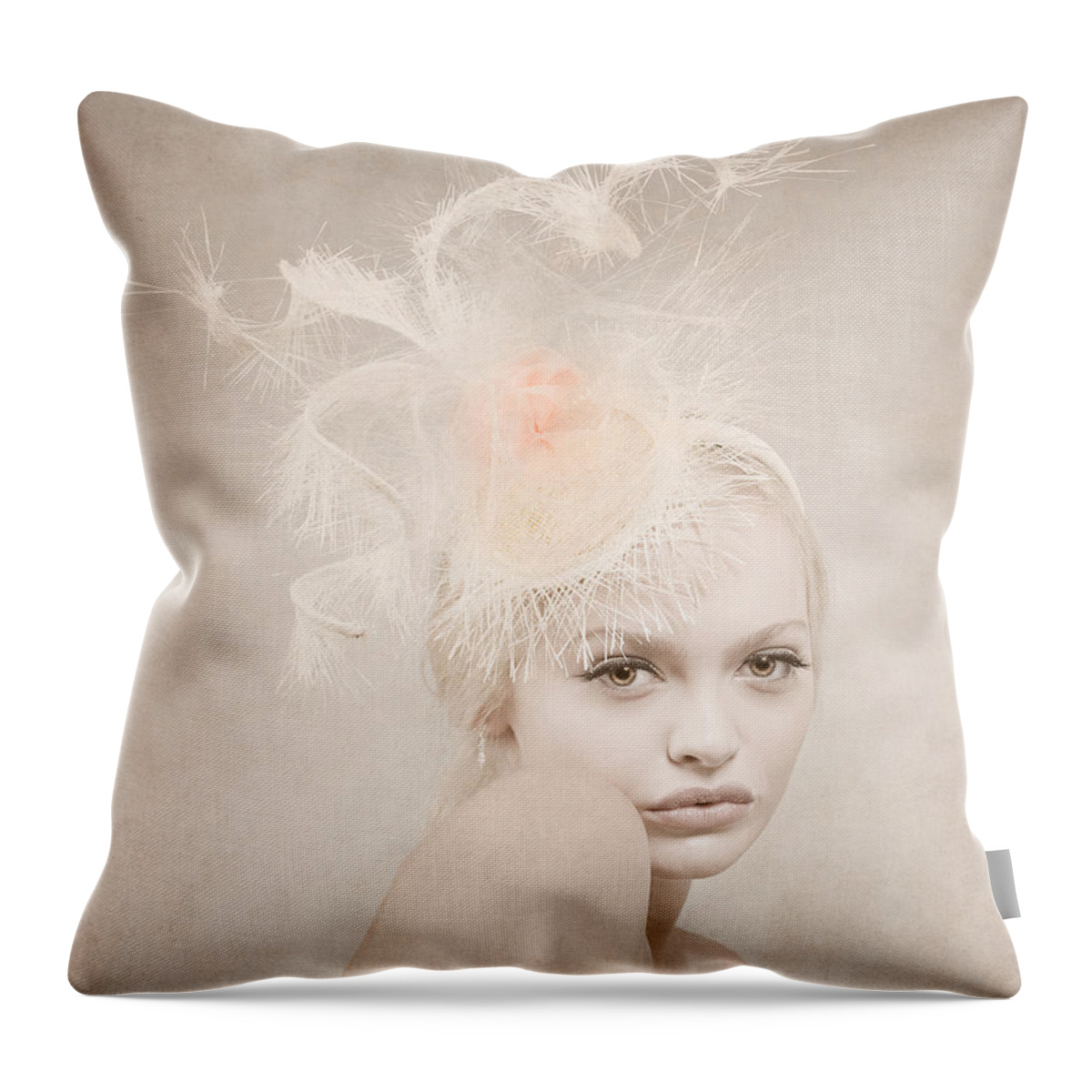 Hat Throw Pillow featuring the photograph Subtle Elegance by Jurgen Lorenzen