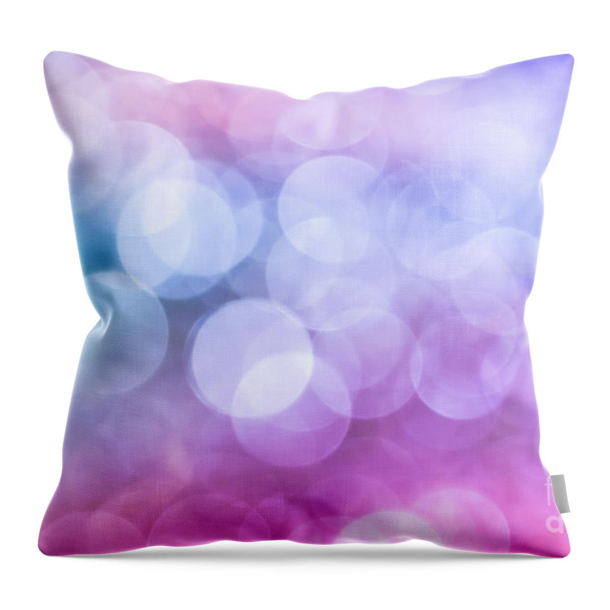 Abstract Throw Pillow featuring the photograph Sugared Almond by Jan Bickerton