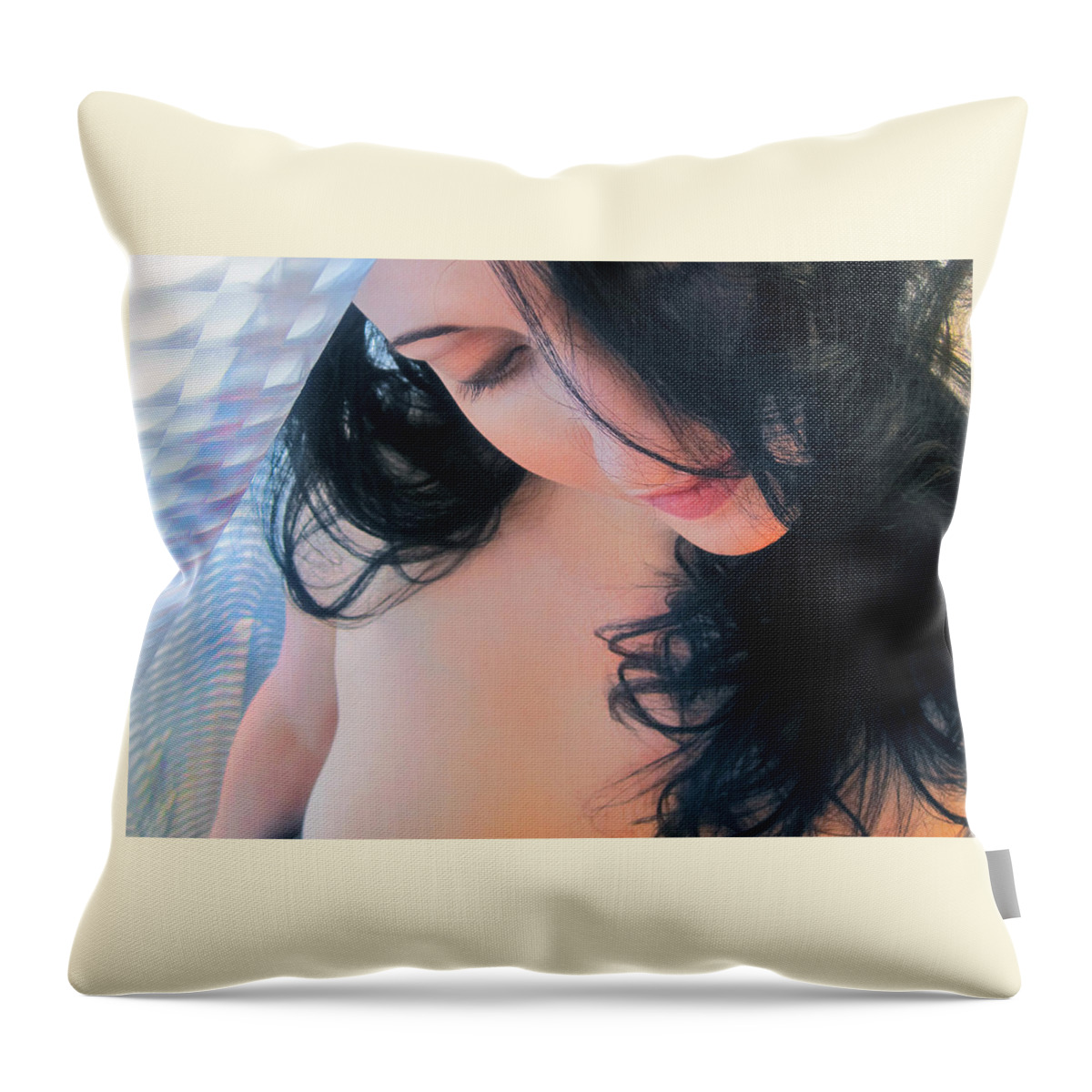  Beautiful Throw Pillow featuring the photograph Summer Love by Jaeda DeWalt