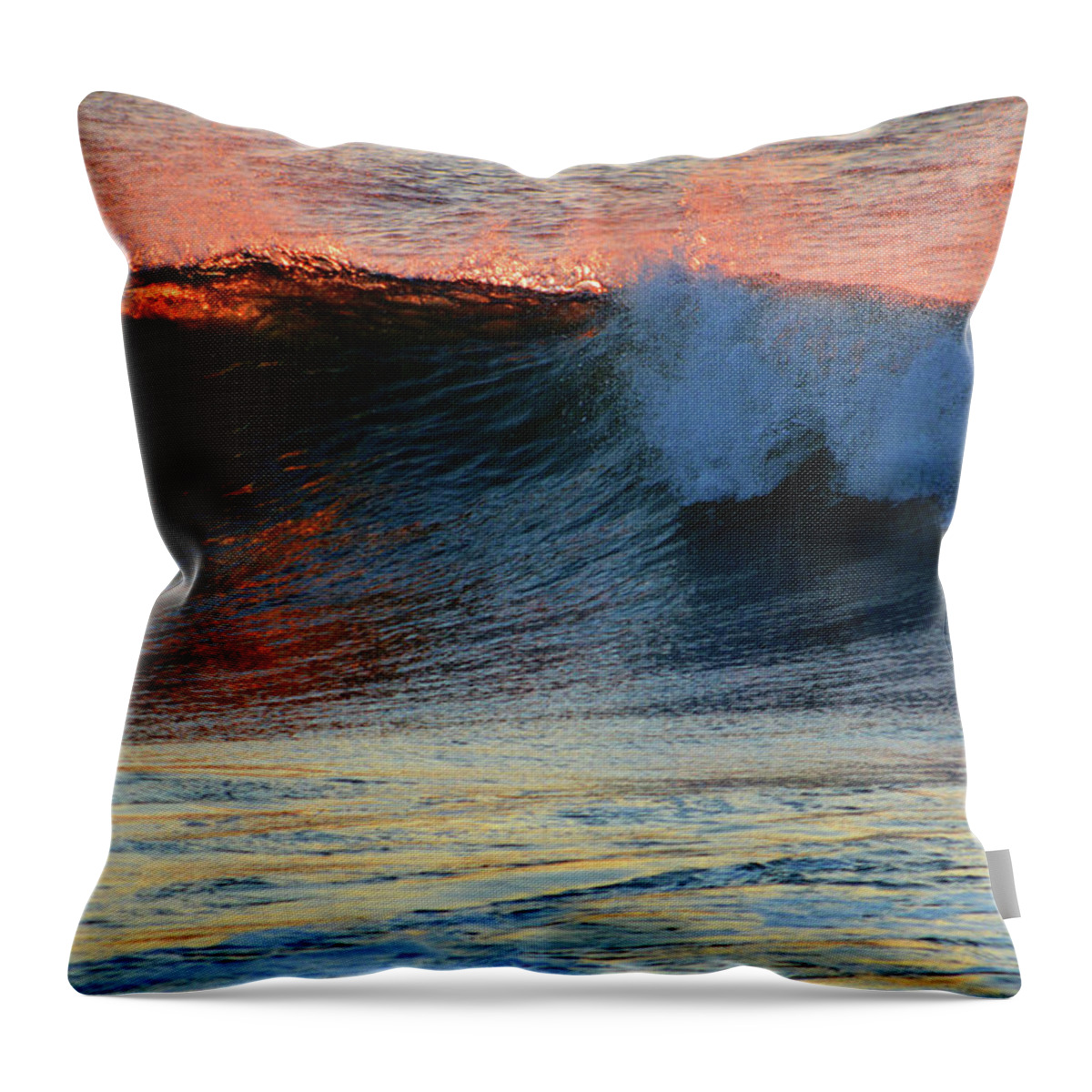 Ocean Throw Pillow featuring the photograph Summer Shine by Dianne Cowen Cape Cod Photography