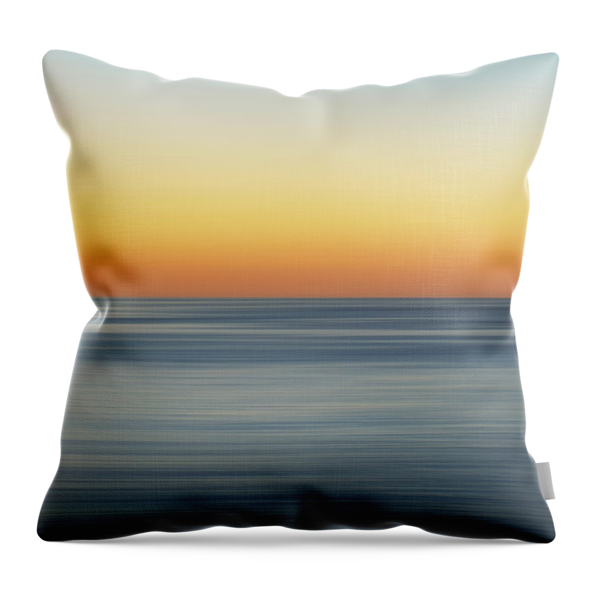 Landscape Throw Pillow featuring the photograph Summer Sunset by Az Jackson
