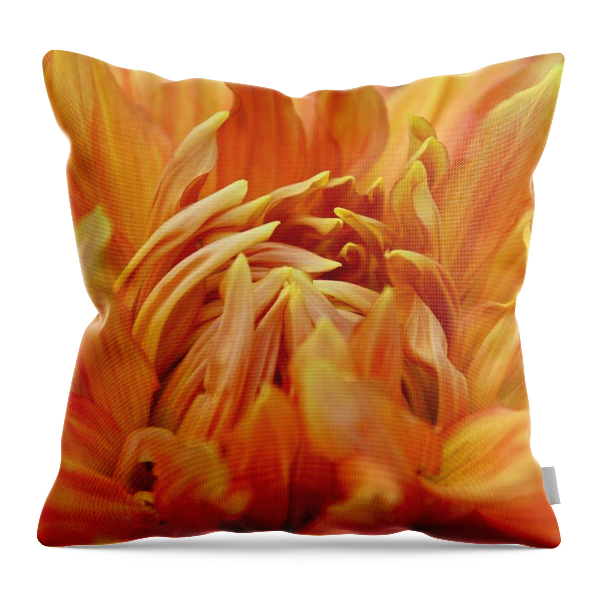 Dahlia Throw Pillow featuring the photograph Summer Tales by Michiale Schneider