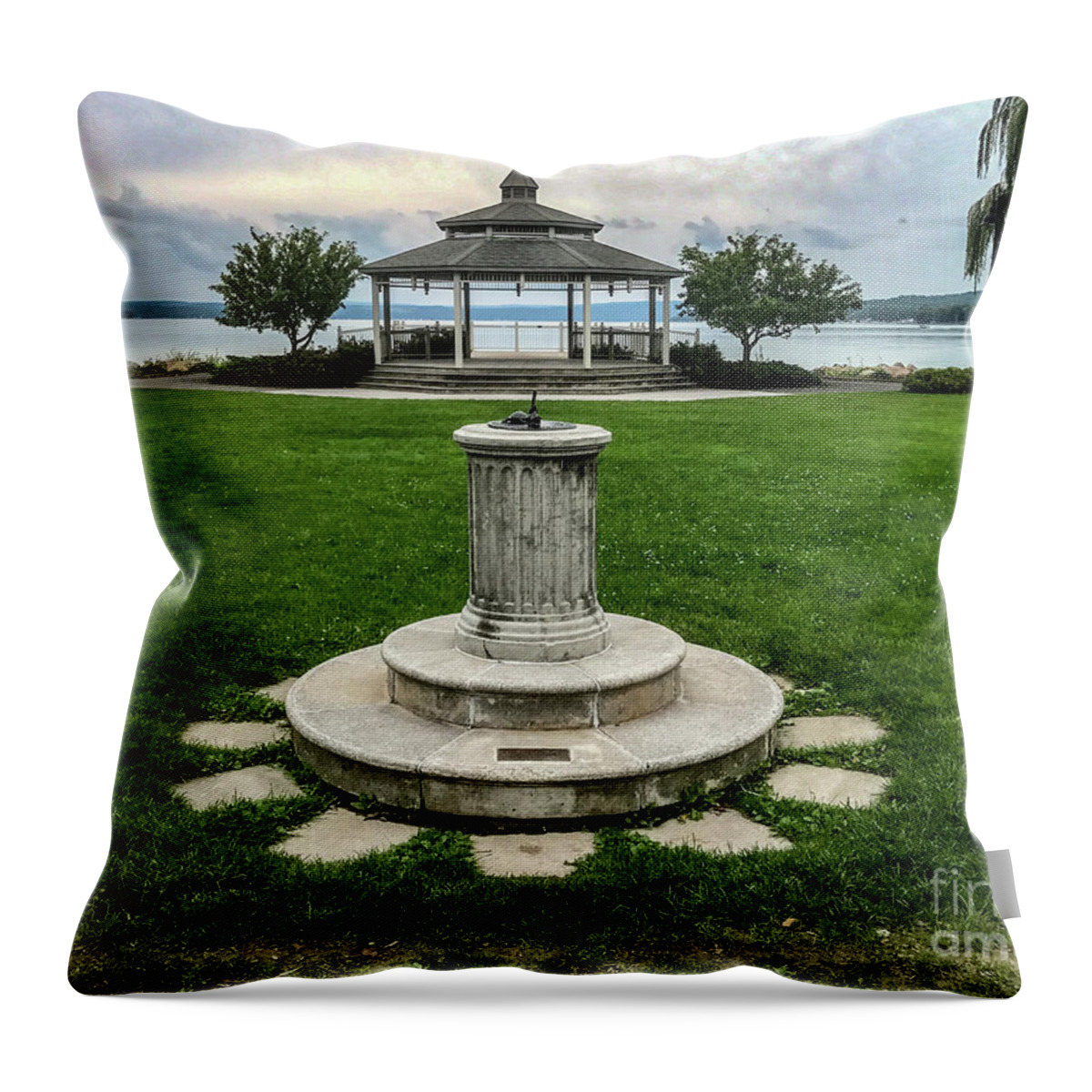 Summer Throw Pillow featuring the photograph Summer's Break by William Norton