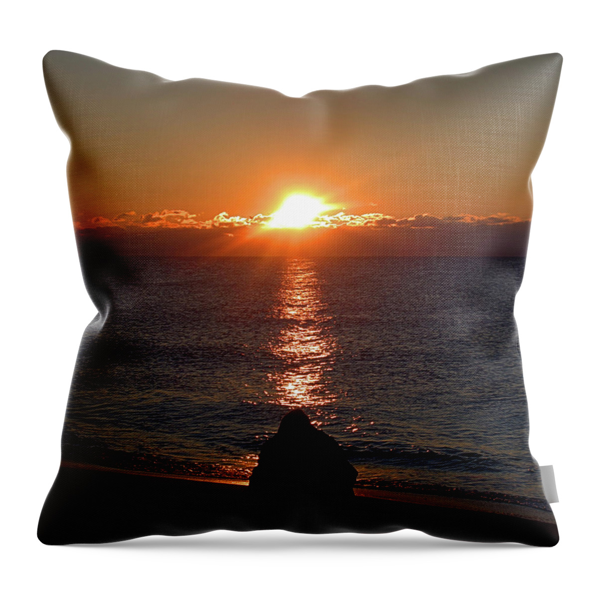 Seas Throw Pillow featuring the photograph Sun Chasers I I I by Newwwman